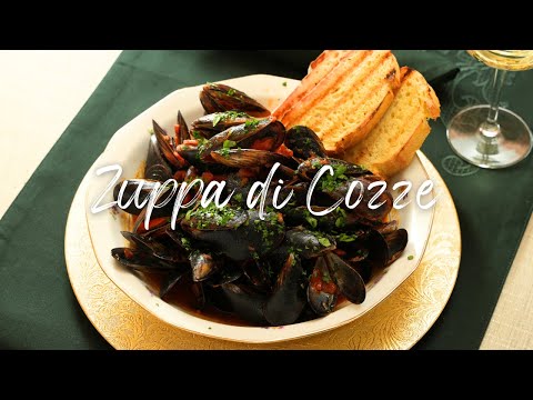Zuppa di Cozze alla Mediterranea