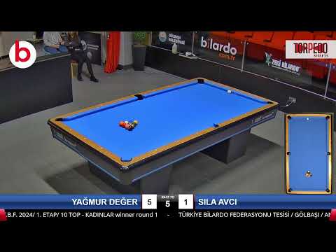 YAĞMUR DEĞER & SILA AVCI Bilardo Maçı - 