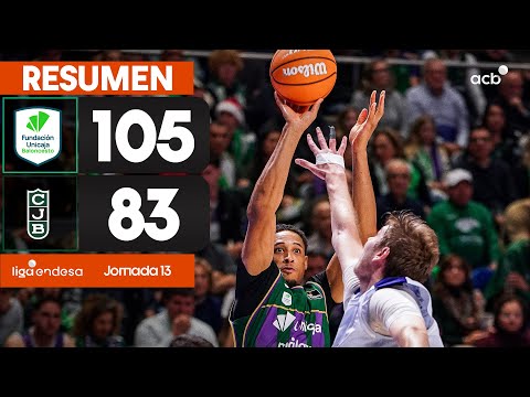 Unicaja - Joventut Badalona(105-83) RESUMEN | Liga Endesa 2025-26
