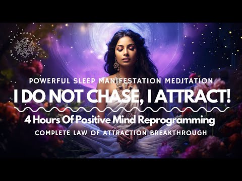 I Do Not Chase, I Attract! 🧲 Sleep Affirmations+Askfirmations 🧲 Manifestation & Mind Reprogramming⚡️