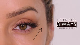 3 Ways To Lift Eyes With Makeup! | Shonagh Scott