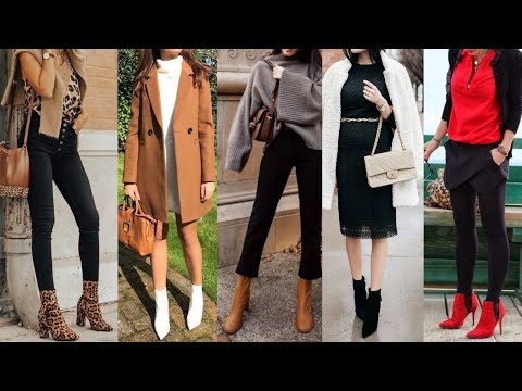 COMO COMBINAR BOTINES / OUTFITS CON BOTINES / LOOKS MODERNOS COMBINADOS CON BOTINES COMBINAR BOTINES