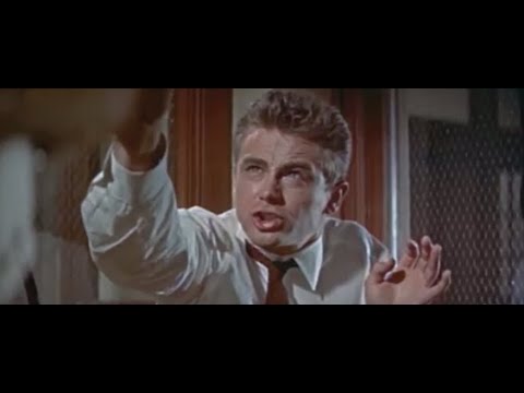 Rebel Without A Cause (1955) Original Trailer: James Dean - Natalie Wood - 1950s Classic Dramas