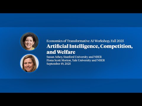 Susan Athey: Economics of Transformative AI