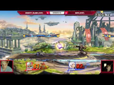 VS Weekly 7/6/17 - Winners R3 - Blank (Sheik) vs Dath (Robin) - Smash 4