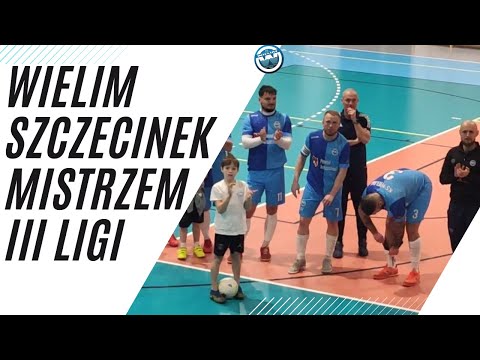 Mecz Wielim Szczecinek - GLM Goleniów III Liga Futsal, Wielim mistrzem III ligi, hala Ekonomik