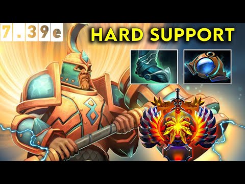 Omniknight Immortal Hard Support - Dota 2 Patch 7.39e Pro Pub Gameplay