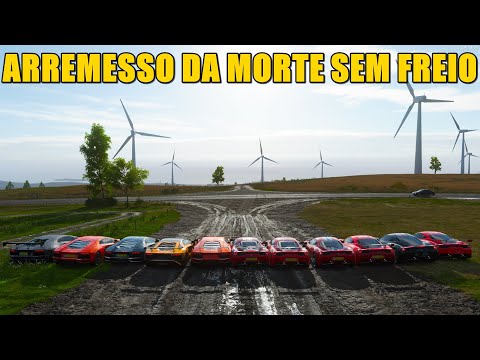 DEATH THROW WITHOUT BRAKES - FERRARI HUMILIATED LAMBORHINI - FORZA HORIZON 4