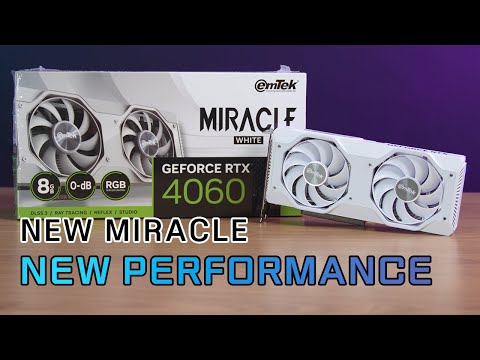 이엠텍 지포스 RTX 4060 MIRACLE WHITE D6 8GB 실물부터 이벤트까지!