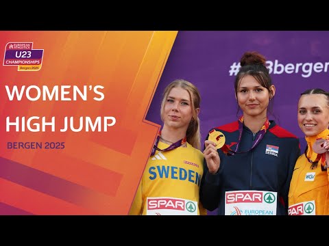Women's High Jump REPLAY | Bergen 2025 European Athletics U23 Championships