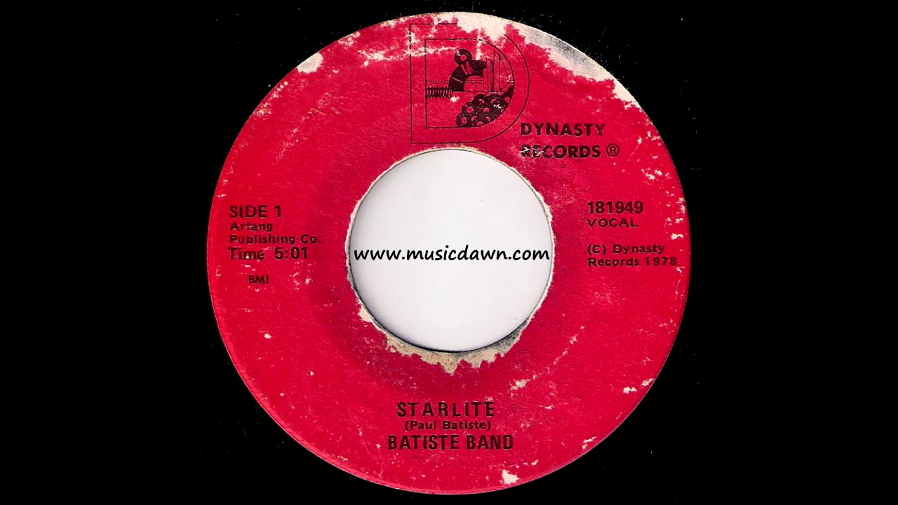 Batiste Band - Starlite [Dynasty] 1978 Rare Modern Soul Funk 45