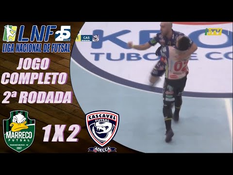 JOGO COMPLETO Marreco 1x2 Cascavel | 2ª Rodada | LNF 2020 (31/08/2020)