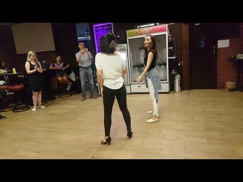 SOT Salsa on Thursday - Salsa On1 Dance Open Class Practice Video by Saori and Thank on 29.08.2019