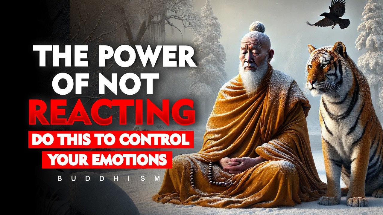 Power of Not Reacting | How to Control Your Emotions | Buddhism
