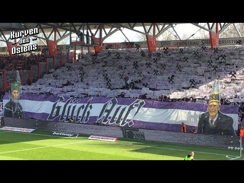 1. FC Union Berlin 0:0 FC Erzgebirge Aue 11.03.2018 | Choreo & Support