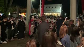 令和4年 額神社 秋季祭礼宵宮-2 (かほく市高松)