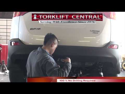 2013-2018 Toyota RAV4 Hidden Ecohitch® Trailer Hitch Installation-Torklift Central