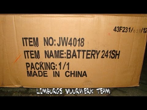 30 KILO FLOWERBED!! 241 shots - Jorge JW4018