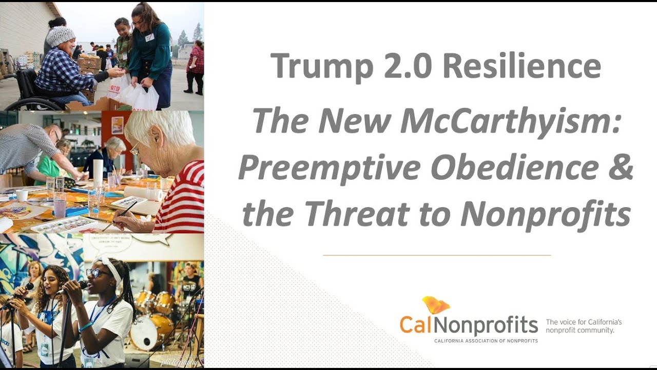 Recording Trump 2 0 Resilience The New McCarthyism, Preemptive Obedience and the Threat to Nonpr