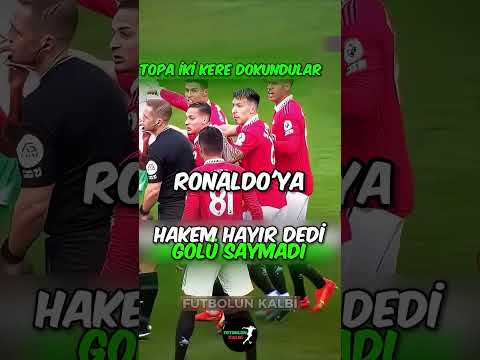 Ronaldo'nun 200 IQ Golü vs Hakem 💀🤯