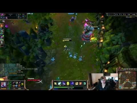 C9 Sneaky Ezreal vs Lucian [Challenger Ranked solo queue AD]