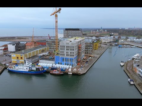 Stordalens Hotellbygge Kalmar hamn del 2  Aug - dec 2025