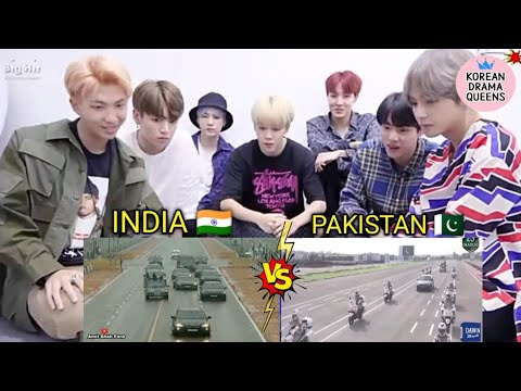 INDIA 🇮🇳 v/s PAKISTANI 🇵🇰 Reaction video 😱⚠️ Not 🚫 real #Bts #btsreaction #reel  #Viralvideo