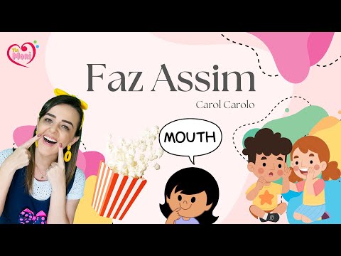 FAZ ASSIM! de @carolcarolo  PIPOCA 🍿 - Sons com a boca #onomatopeia #musicalizacaoinfantil
