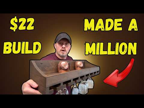 Sold over 13,000 of this Simple Woodworking Project