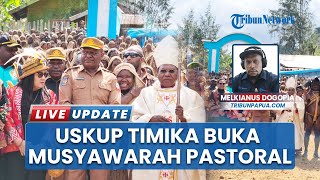 Uskup Timika Resmi Membuka Musyawarah Pastoral Mee Ke VIII di Provinsi Papua Tengah