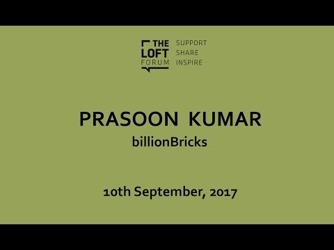 Talk | Prasoon Kumar: billionBricks