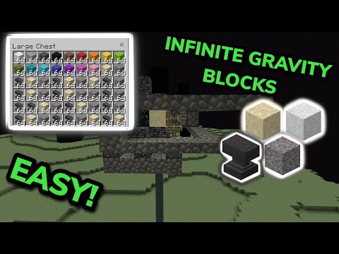 Minecraft Bedrock Gravity Block Duper Tutorial!