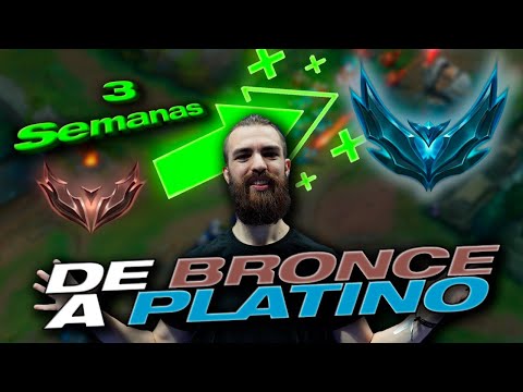 ASÍ Ayudé a un BRONCE a subir a PLATINO en 3 semanas