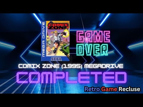 Comix Zone (1995) Sega Megadrive Genesis ending [Retro Gaming]