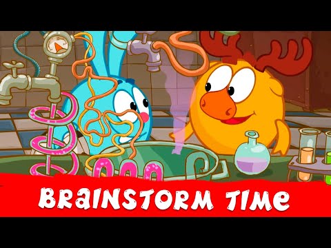 KikoRiki 2D | Brainstorm Time 📚 Best episodes collection | Cartoon for Kids