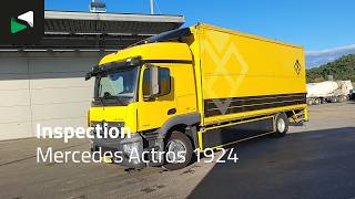 Mercedes-Benz Actros 1924 4X2 19tons NL Truck APK Automatic Euro 6 box truck | Image 4 - Autoline