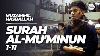 Download lagu Muzammil Hasballah - Surah Al Mu'minoon 1 - 11 mp3