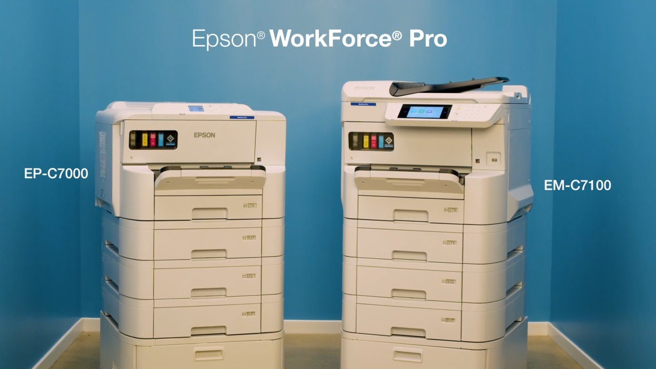 WorkForce Pro Printers | Introducing the EM-C7100 & EP-C7000