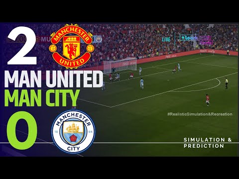 MANCHESTER UNITED  2-0 MANCHESTER CITY  | PREMIER LEAGUE 25-26 | Highlights  Simulation/Recreation
