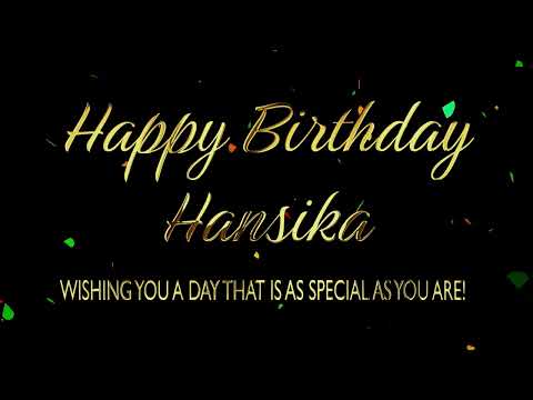 Happy Birthday Hansika