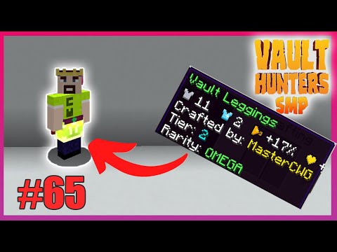 TIER 2 OMEGA ARMOR!!  - Minecraft Vault Hunters SMP eps 65