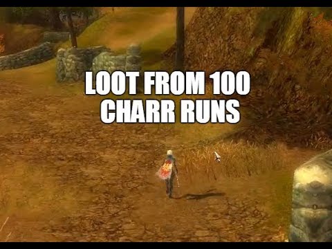 [GW1] Loot from 100 Charr Runs