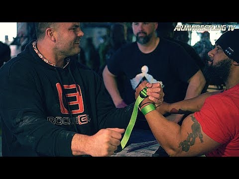 TRAVIS BAGENT ARM WRESTLES   MARCH, 2018