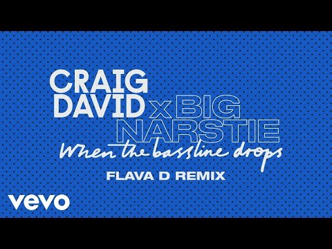 Craig David x Big Narstie - When the Bassline Drops (Flava D Remix) [Audio]