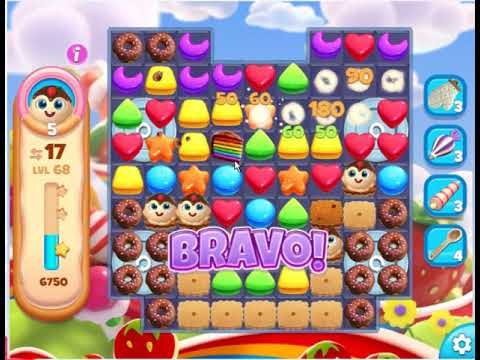 Cookie Jam Blast Level 68 -- AppLevelHelp.Com