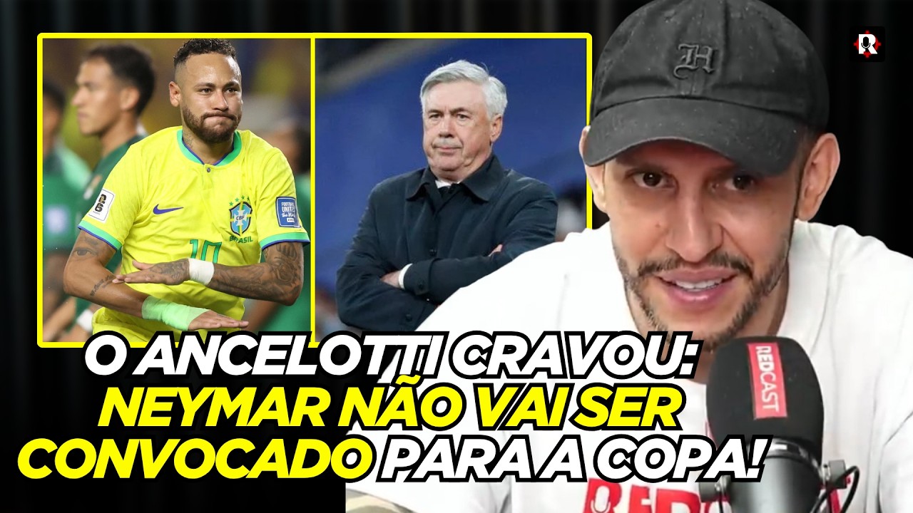 O FIM DE UMA ERA? POR QUE ANCELOTTI NÃO QUER NEYMAR NA SELEÇÃO BRASILEIRA