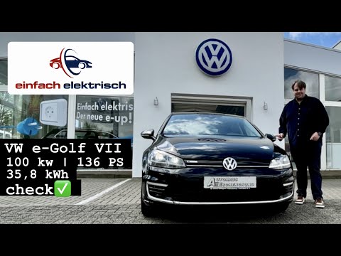 Volkswagen e-Golf VII  - besser als der VW ID.3❓- wir haben den VW e Golf ausgiebig getestet❗️