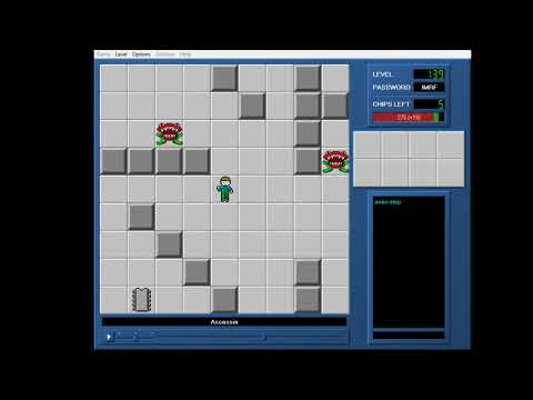 CCLP1 level 139 solution - 258 seconds