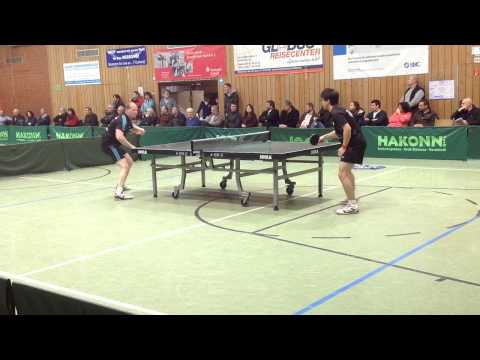 DJK Münster - TuS Kriftel (Oberliga Herren Tischtennis)