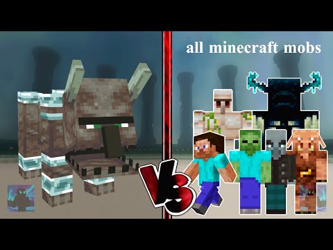 RAVAGER vs ALL MOBS - Minecraft Mob Battle